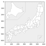【matplotlib】日本地図を表示するライブラリjapanmap[Python] | 3PySci